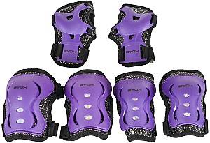 Echipament de protectie Moni Bowl Stars Violet size M