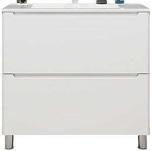 Dulap sub lavoar Bayro Bergamo Alb Mat 1000