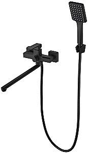 Смеситель для ванны Mat|eco Pixel Black