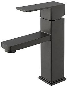 Смеситель для умывальника Mat|eco Inox Cubo (119634)