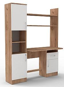 Письменный стол ML Mobila МЛ-7 (1400) Дуб Золотой/Белый