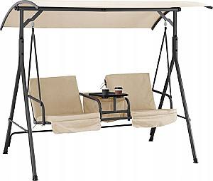 Leagan balansoar Chomik 170x110x165 cm KRE6779 Bej