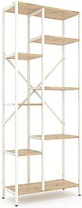 Стеллаж Nex Loft Cascade Белый/Дуб Артизан (Бежевый)