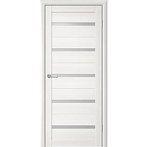 Дверное полотно Albero Flora T-2 White (sticla mata)