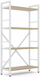 Стеллаж Nex Loft Белый/Дуб Артизан (Коричневый)