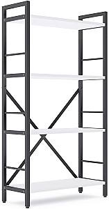 Стеллаж Nex Loft Антрацит (Серый)/Белый 4 полки