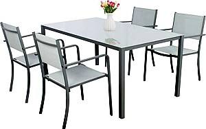 Set mobila de gradina GardenLine ANH0884KPL Gri