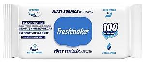 Влажные салфетки Freshmaker Multi-Surface Blue 100pcs