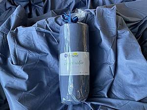 Простынь Relaxe Home Вдохновение 90x200 cm Ashen