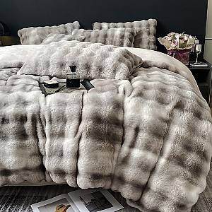 Комплект постельного белья Relaxe Home Puffed Dreams 200x230 cm Smoke