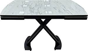 Masa MG-Plus Belgrad Marmo High Gloss / Negru