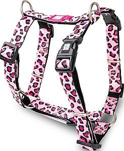 Шлейка для собак Max & Molly Leopard Pink M