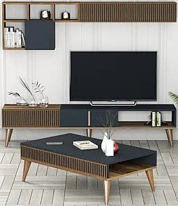 Living Trendy Milano Set 483 Nuc(Maro)/Antracit(Gri)