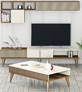 Living Trendy Milano Set 482 Nuc(Maro)/Crem