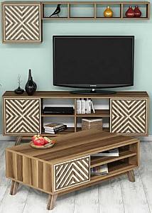 Living Trendy Inci 160x35x56.2cm Nuc/Crem