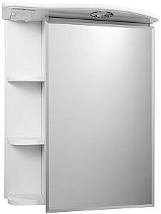 Шкаф в ванную Aquatoria 600 White (зеркало ящик)