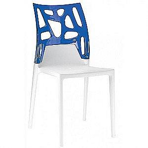 Стул Papatya Ego-Rock Blue/White