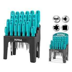 Set de surubelnite Total THTDC252601