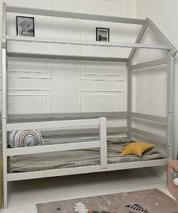 Pat copii Goydalka TERRY fără sertar (1B80-5) Gri 160x80cm