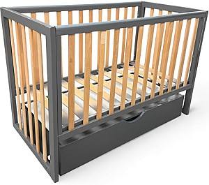 Patut copii Eucalyptus Mia Elite (DS-E406) Grafit/Natural