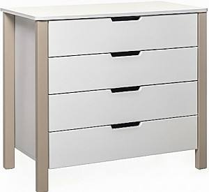 Comoda copii Eucalyptus Karol90 (DSK-K05) Alb/Cappucino