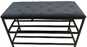 Raft pentru incaltaminte Nex Home NX-P27 Grafit (Gri)