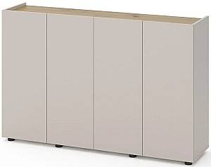 Comoda Nex Home B020 Cashmere (Bej)/Stejar Artisan (Maro)