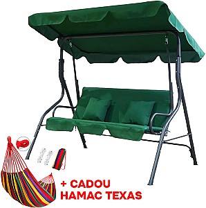 Leagan balansoar Waltz RODOS (verde) + Hamac TEXAS