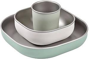 Набор посуды Beaba Sage Green (B913583)