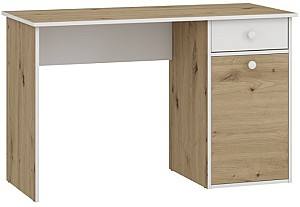 Masa de birou Yasen Ontario 1200х750х540 Stejar Artisan / Nimfea Alb