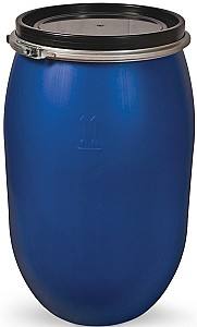 Butoi din plastic Santino cu cerc 220l 580x990