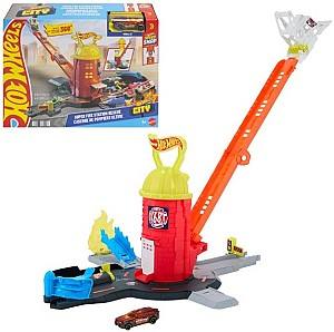  Hot Wheels Super Fire Station Rescue (JHL95)