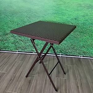 Стол садовый Sonmez RATAN 60x60x75 Коричневый