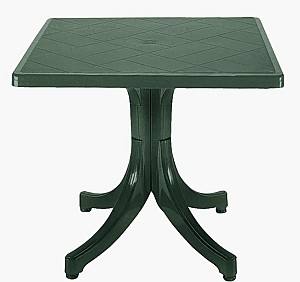 Стол садовый Papatya Favori 80x80cm Green