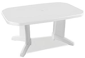 Стол садовый Papatya Laguna 100x165cm Белый