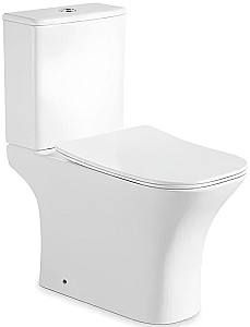 Унитаз South Villa SH-5118 77 P-trap 3/6 no-rim Slim UF Duroplast