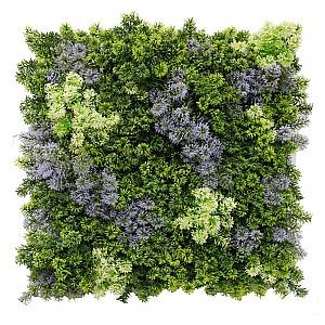 Plasa decorativa gard Greentech Greenery Moss Purple 50x50 cm