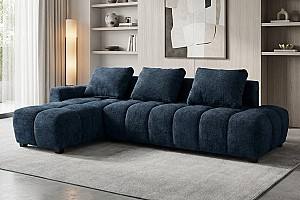 Угловой диван Elegant Style Ambasador (3.1x1.75 м) Темно Синий