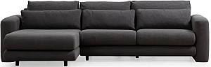 Canapea coltar Trendy Lily Corner Stanga Gri