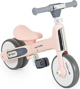 Bicicleta fara pedale Moni 2 in 1 Learn to Ride Pink