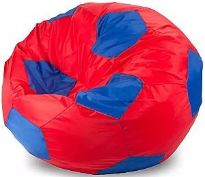 Fotoliu puf Beanbag 300D L Red/Blue