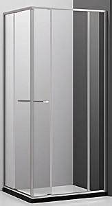 Душевая кабина Miscellaneous GRSF 80x80x190 Никелированное покрытие матовая шлифовка