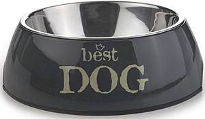 Миска для собачьего корма Beeztees Best Dog Grey (650351)
