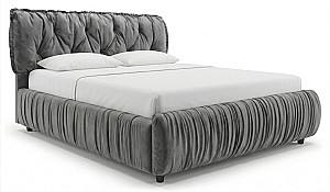 Кровать Alcantara Miracol 140x200 Темно-Серый