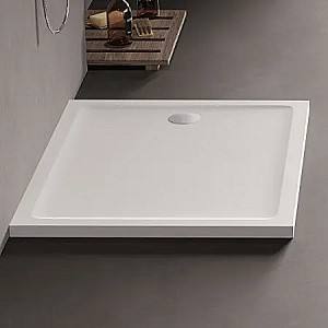 Поддон для душа New Trendy Mild Rectangular White 100x80x4.5mm B-0633
