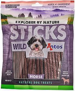 Snackuri pentru caini Antos Wild Sticks Horse 400g