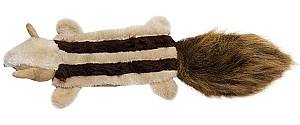 Jucarie pentru caine Record Squeaky Plush Toy Striped Squirrel (6441.2)