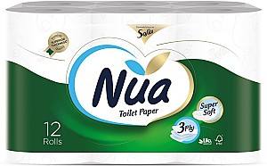Туалетная бумага NUA 12рулонов 3слоя 16.94m/500964/501395