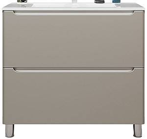 Dulap sub lavoar Bayro Bergamo Light Grey 1000