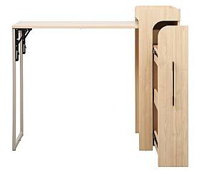Письменный стол DP Dakar 122x44x108 cm Stejar M37/Grey
